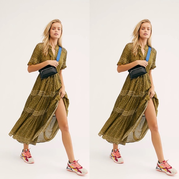 Free People Dresses & Skirts - Free People Rare Feelings Maxi Dress